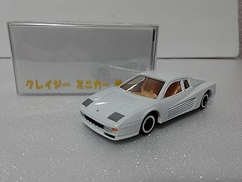 【中古】箱なし 絶版トミカ 湾岸ミッドナイト フェラーリー テスタロッサ クレイジーミニカーサークル ケース 付き画像