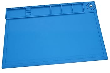 【中古】【未使用】童友社 凄! ホビー用シリコンマットL ホビー用ツール ブルー