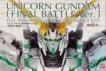【中古】バンダイ(BANDAI) PG 1/60 RX-0 ユニコーンガンダム(最終決戦Ver.)プラモデル(ホビーオンラインショップ限定)