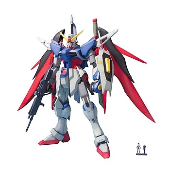 【中古】MG 機動戦士ガンダムSEED DESTINY デスティニーガンダム 1/100スケール 色分け済みプラモデル