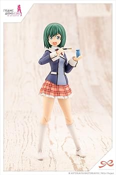 【中古】【未当て嵌める】創彩御姉さん運動場 飾りつけ プラモデル一揃いの道具 1/10 寿子 寿木 冬服 形成編 15糎