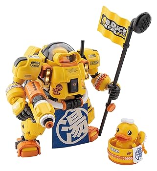 【中古】【未使用】ウェーブ B.DUCK B.DUCK ＆ SPA.DUCK(ビーダック＆スパダック) NONスケール 全高約22cm プラモデル KM-137