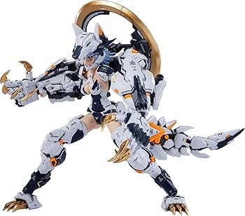 【中古】【未使用】プラッツ(PLATZ)/MONO E-model 装甲少女 ワーウルフ ベナンダンテ(Benandanti) 指揮官専用強化装甲ver. 1/12スケール 全高約170mm 色分け済みプ
