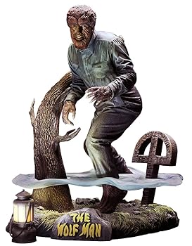 【中古】【未使用】エクスプラス (X PLUS) The WOLF MAN ロン・チェイニー・ジュニア as 狼男 1/8スケール 未塗装 プラスチックモデルキット