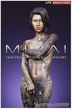 【中古】ライフミニチュア 1/12 ミライ 2074年から暗殺しに来た人造淑女 レジンキット LM-FUB001｜AJIMURA-SHOP