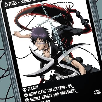 【中古】【未使用】BLEACH BREATHLESS COLLECTION:05 檜佐木修兵 with 風死