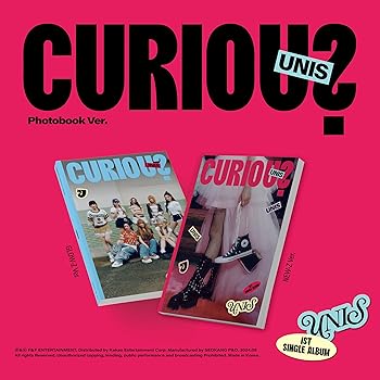 【中古】【未使用】UNIS [CURIOUS] (Photobook Ver.)（韓国盤）