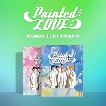 【中古】【未使用】MEGAMAX 1st ミニアルバム - Painted÷LOVE:) (ランダムバージョン)