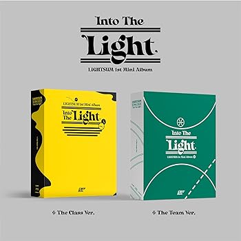 【中古】LIGHTSUM 1st ミニアルバム- Into The Light (ランダムバージョン)｜AJIMURA-SHOP