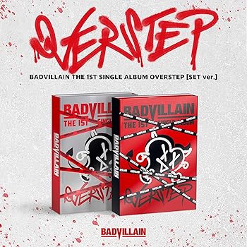 【中古】BADVILLAIN 1st Single [OVERSTEP]（韓国盤）