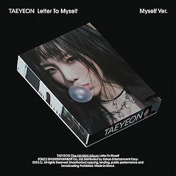 【中古】TAEYEON 6th Mini [Letter To Myself] (Myself Ver.)（韓国盤）※デジタルアルバムでありCDは同梱されてません（アプリ必要）