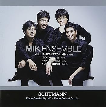 【中古】MIK Ensemble - Schumann Piano Quartet Op. 47 & Piano Quintet Op. 44(韓国盤)