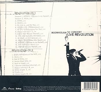 【中古】ムン・ヒジュン / 『MOONHEEJUN CONCERT - LIVE REVOLUTION』|AJIMURA-SHOP