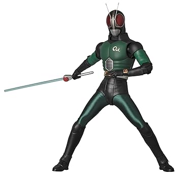【中古】RAH リアルアクションヒーローズ DX 仮面ライダーBLACK RX 1/6スケール ABS&ATBC-PVC製 塗装済み可動フィギュア|AJIMURA-SHOP