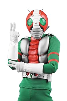 【中古】RAH リアルアクションヒーローズ DX 仮面ライダーV3 リニューアル版 1/6スケール ABS&ATBC-PVC製 塗装済み可動フィギュア