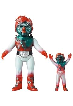 【中古】東映レトロソフビコレクション キノコモルグ(新色)+ミニソフビ (仮面ライダー) メディコムトイ