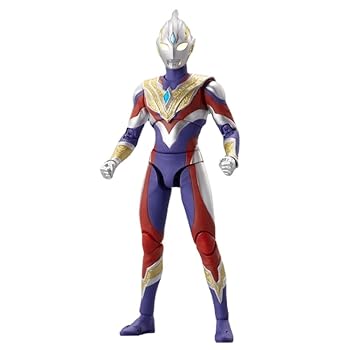 【中古】hiyanan 中動玩具 ZDTOYS 1/10 全高約180mm ウルトラマン トリガー PVC&ABS製 塗装済み可動フィギュア UL-A01, Small, ブラック, DK24-32656898