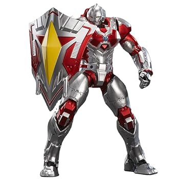 【中古】hiyanan 中動玩具 ZDTOYS ULTRAMAN 1/10 全高約180mm 機動ウルトラマンジャック PVC&ABS製 塗装済み可動フィギュア UA-A04, Small, ブラック, DK