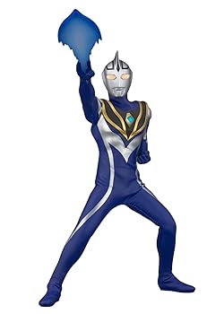 【中古】ALPHAMAX フィギュア ウルトラマン AGUL V2 アクション ル フィギュア 完成品 フルセット 発光効果付き 日版