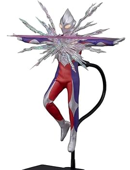 【中古】ALPHAMAX ウルトラマンティガ マルチタイプ 1/12 可動 アクション フィギュア 完成品 発光可能 日本版