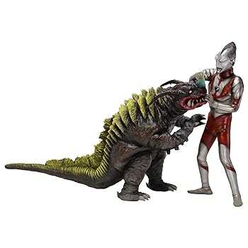 【中古】キャラクターコンテンツプロダクション(Ccp) 1/6特撮シリーズ ウルトラマン （Aタイプ）対ネロンガ セット ハイグレード Ver. 約300mm PVC製 塗