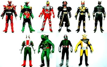 【中古】【未使用】バンダイ プレイヒーローVS仮面ライダー対決セット 迫り来る強敵編 全5種|AJIMURA-SHOP