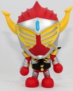 【中古】仮面ライダー鎧武/ガイム DXデフォルメソフビフィギュア バロン バナナアームズ BANPRESTO