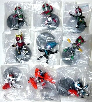 【中古】【未使用】バンダイ 仮面ライダーコレクション 時代を切り開く戦士編 8種＋シークレット1種｜AJIMURA-SHOP