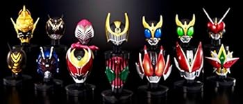 【中古】マスクコレクション マスコレ 仮面ライダー Vol.6 ノーマル全14種 (発光台座 赤4緑1)｜AJIMURA-SHOP