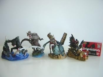 【中古】バンダイ ウルトラマン イマジネーション オールフォー ガシャポン HG4 1 ウルトラマン VS ケムラー 2 ベミュラ ストロング
