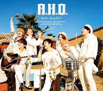 【中古】【未使用】【メーカー特典あり】A.H.O. -Audio Hang Out- (３形態セット) (初回盤A＋初回盤B＋通常盤) (CD＋Blu-ray) (A.H.O. ステッカーA+A.H.O. ステッカ