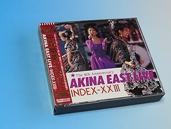 【中古】【未使用】8th Anniversary AKINA EAST LIVE INDEXXXIII