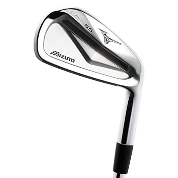 【中古】MIZUNO(ミズノ) MP-55 アイアン 6本組 5KJKS66706 軽量スチール フレックス:S ハンド:right 番手:5~9I、PW ライ角:60.5度(No.5)｜AJIMURA-SHOP