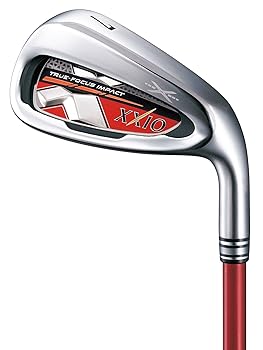 【中古】DUNLOP(ダンロップ) XXIO X ゼクシオ 拾 アイアン 5本仕掛ける MP1000 立て坑 炭素 メンズ 右 赤いこと 番手:#6-9、PW フレックス:R