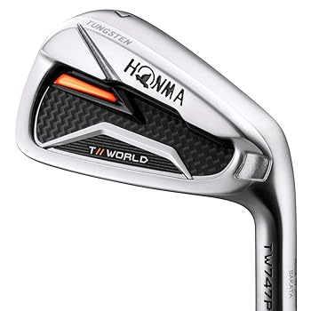 【中古】本間ゴルフ TOUR WORLD TW747 P アイアン VIZARD TW747 50 カーボンシャフト カーボン メンズ 右 6本セット(#5~10) フレックス:S