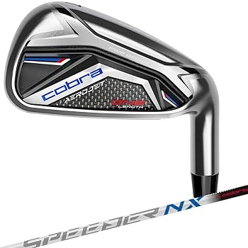 【中古】【未当て嵌める】コブラ（Cobra） エアロジェット機 AEROJET ONE LENGTH アイアン仕掛ける 5本(6I～9I、PW)SPEEDER NX for cobra （Ｓ/Men\u0027s）