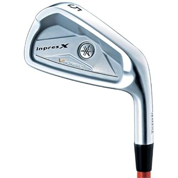 【中古】ヤマハ ゴルフ インプレスX V フォージド アイアン 6本組 (5-PW) ダイナミックゴールドシャフト inpresX S200｜AJIMURA-SHOP