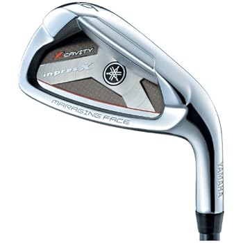 【中古】ヤマハ ゴルフ はたご屋押し付けるX Z CAVITY キャビティ アイアン 5本組 (6-PW) TBX-512i 炭素立て坑 inpres X R