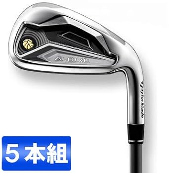 【中古】TAYLOR MADE(仕立て屋御手伝いさん) GLOIRE IRONS GL550i 炭素立て坑 5本仕掛ける(#6-PW) フレックス SR 日本遣りかた