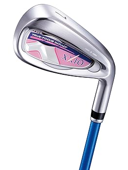 【中古】DUNLOP(ダンロップ) XXIO X ゼクシオ テン アイアン 5本セット MP1000L シャフト カーボン レディース 右 ブルー 番手:#7-9、PW、SW フレックス: