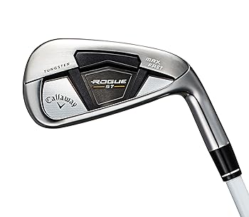 【中古】【未使用】キャロウェイ(Callaway) 右用 アイアンセット ROGUE ST MAX FAST IRONS (5本セット(#7-#9,PW,SW), ELDIO 40 for Callaway, A, C0, 中調子, カー