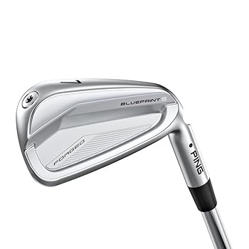 【中古】【未当て嵌める】いの一番 PING 青色刷り上げる S アイアン(5本仕掛ける) N.S.PRO MODUS3 TOUR 105／115／120 アイアン 立て坑：N.S.PRO MODUS3 TOUR 105 S