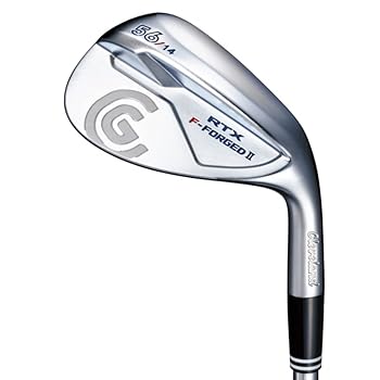 【中古】Cleveland GOLF(クリーブランドゴルフ) サンドウェッジ RTX F-FORGED II ウエッジ Miyazaki WG-60II シャフト 56-14 カーボン メンズ 右 ロフト