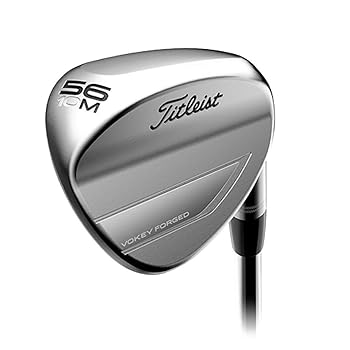 【中古】タイトリスト(TITLEIST)サンドウェッジ【商品目録純然たる矢がら据えつけるひな型】2019VokeyForgedWedge周遊旅行クロームNS5612Kスチール写真メンズVF5TN9S561