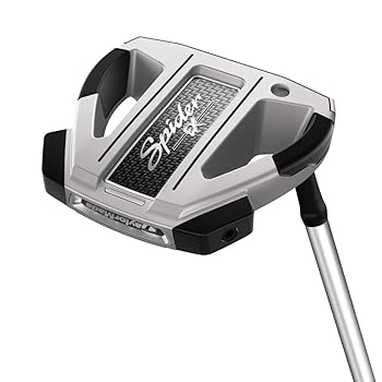 【中古】TAYLORMADE(テーラーメイド)SPIDEREX(スパイダーイーエックス)パター【カタログ純正シャフト装着モデル】フローネックメンズゴルフクラブ右WH/PL