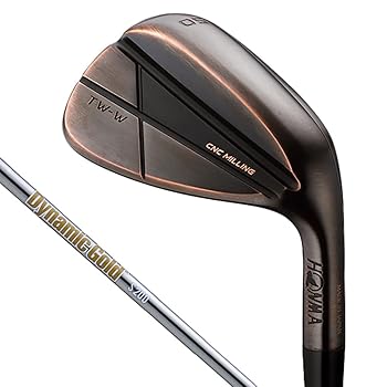 【中古】本間ゴルフ（HONMA） TW-W カッパーメッキ ウェッジ(5808S、ロフト58度)Dynamic Gold HT（Ｓ２００/Men's）