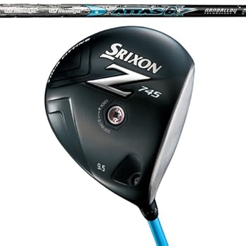 【中古】DUNLOP(ダンロップ) SRIXON スリクソン Z745ドライバー ATTAS ロックスター6 カーボンシャフト 9.5S Z745 S 9.5 45in