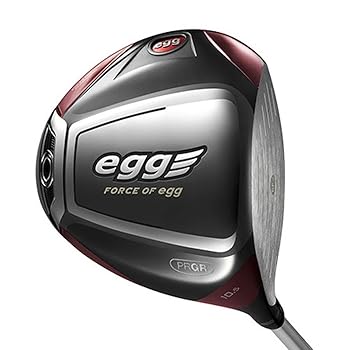 【中古】PRGR(労働者階級歯車) １番ウッド 赤EGG 17アカエッグドライバーM37 11.5 炭素 メンズ 17 EGG DR 右 1W フレックス:R