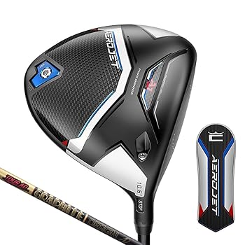 【中古】コブラ AEROJET エアロジェット機 １番ウッド Tour AD CQ-5 １番ウッド 立て坑：Tour AD CQ-5 9度 S 45.25in