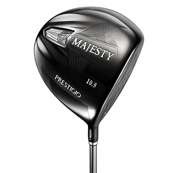 【中古】【未当て嵌める】MAJESTY（マジェスティ）PRESTIGIO OBSIDIAN DRIVER ゴルフ １番ウッド MAJESTY LV755 2023年ひな形 SR 9.5° オブシディアンブラック